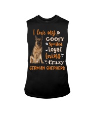 German Shepherd Goofy Sleeveless Tee tile