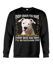 Dogo Argentino 1 Watching Crewneck Sweatshirt tile