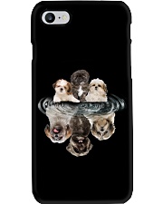 Shih Tzu Reflection Phone Case tile