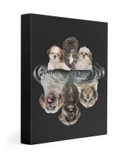 Shih Tzu Reflection 11x14 Gallery Wrapped Canvas Prints front