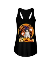 Cavalier King Charles Spaniel Halloween Ladies Flowy Tank tile
