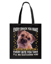 Border Terrier Watching Tote Bag tile