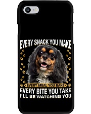 Cavalier King Charles Spaniel 1 Watching Phone Case tile