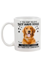 Golden Retriever Soul Mug back