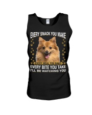 German Spitz Watching Unisex Tank tile