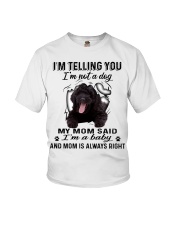 Black Labradoodle A Baby Youth T-Shirt tile