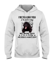 Black Labradoodle A Baby Hooded Sweatshirt tile