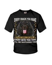 American Cocker Spaniel 4 Watching Youth T-Shirt tile