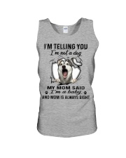 Siberian Husky A Baby Unisex Tank tile