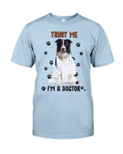 Border Collie Dogtor Classic T-Shirt tile