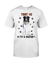 Border Collie Dogtor Premium Fit Mens Tee tile