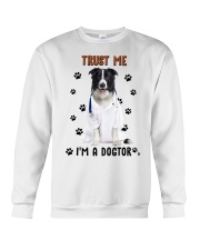 Border Collie Dogtor Crewneck Sweatshirt tile