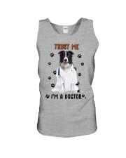 Border Collie Dogtor Unisex Tank tile