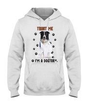 Border Collie Dogtor Hooded Sweatshirt tile