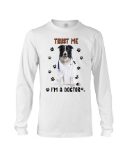 Border Collie Dogtor Long Sleeve Tee tile
