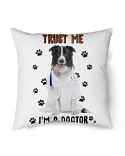 Border Collie Dogtor Indoor Pillow tile