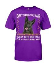 Dutch Shepherd Watching Classic T-Shirt front