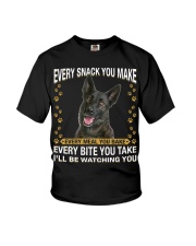 Dutch Shepherd Watching Youth T-Shirt tile