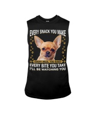 Chihuahua 5 Watching Sleeveless Tee tile