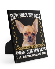 Chihuahua 5 Watching Easel-Back Gallery Wrapped Canvas tile