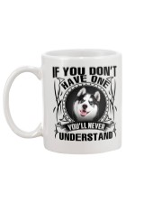 Siberian Husky Understand Mug back