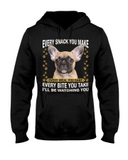 French Bulldog Watching Hooded Sweatshirt tile
