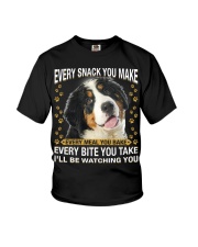 Bernese Mountain Dog Watching Youth T-Shirt tile