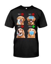 Golden Retriever Right Classic T-Shirt front