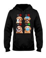 Golden Retriever Right Hooded Sweatshirt tile