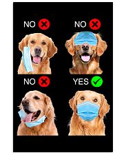 Golden Retriever Right Vertical Poster tile