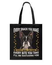 Boston Terrier 1 Watching Tote Bag tile