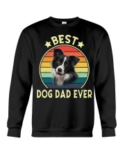 Border Collie Dad Ever Crewneck Sweatshirt tile