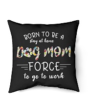Born To Be A Stay At Home Dog Mom Indoor Pillow tile