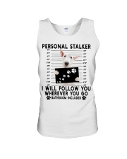 Bull Terrier Follow You Unisex Tank tile