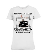 Bull Terrier Follow You Premium Fit Ladies Tee tile