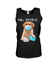 Golden Retriever Ew People Unisex Tank tile