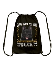 Schipperke Watching Drawstring Bag tile