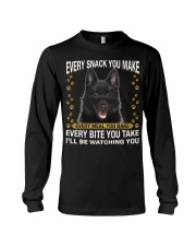 Schipperke Watching Long Sleeve Tee tile