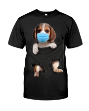 Beagle Pocket Premium Fit Mens Tee tile