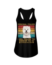 West Highland White Terrier Personal Stalker Ladies Flowy Tank tile
