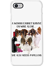She Also Needs Papillon Phone Case tile