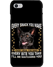 Australian Kelpie 1 Watching Phone Case tile