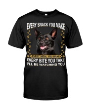 Australian Kelpie 1 Watching Classic T-Shirt tile