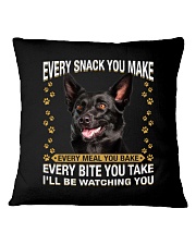 Australian Kelpie 1 Watching Square Pillowcase tile