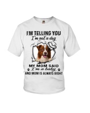 Border Collie A Baby Youth T-Shirt tile