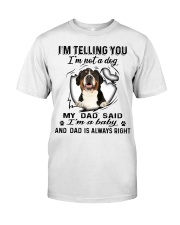 Greater Swiss Mountain Dog Baby Premium Fit Mens Tee tile