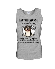 Greater Swiss Mountain Dog Baby Unisex Tank tile