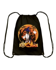 Rat Terrier Halloween Drawstring Bag tile