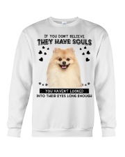 Pomeranian Have Souls Crewneck Sweatshirt tile