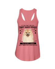 Pomeranian Have Souls Ladies Flowy Tank tile